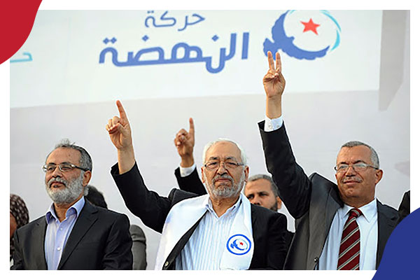 لماذا لجأت النهضة للتهدئة مع قيس سعيد وسحبت انصارها من الشارع؟